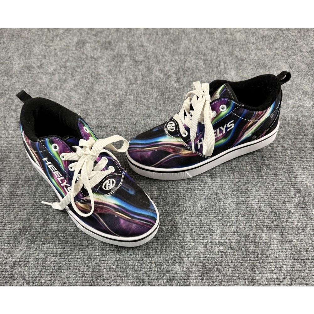 Heelys Galaxy Print Roller Shoes Youth 4 Early 2010s Y2K Era